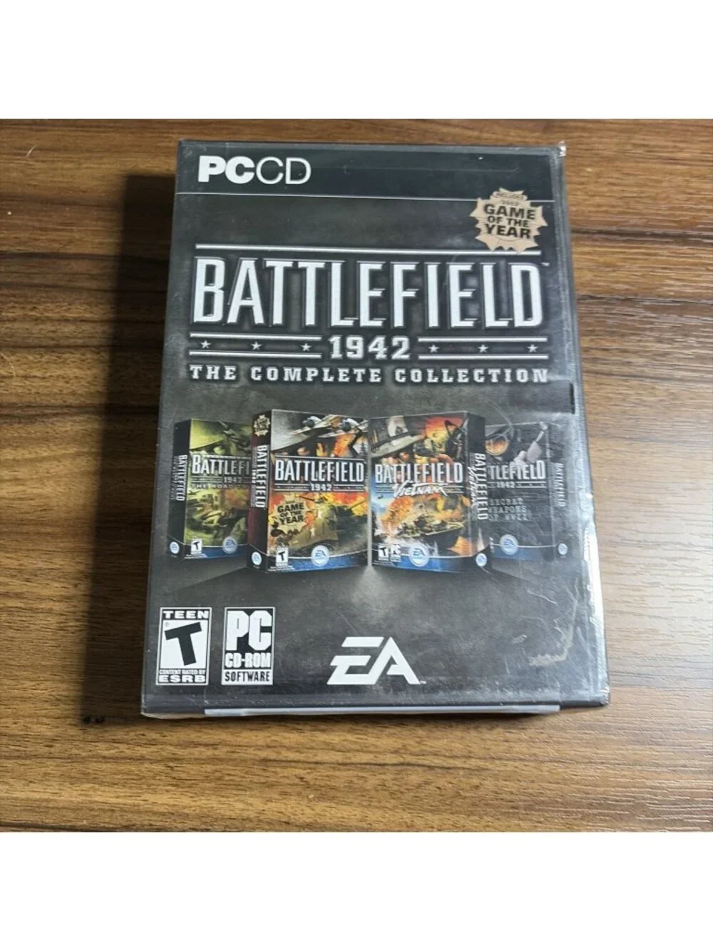 Battlefield 1942: The Complete Collection PC Game 2005 Sealed In Box near mint